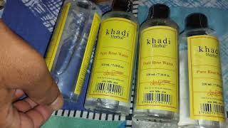 Suddh Gulab Jal |Gulab Jal Rose Water Khadi Meghdoot Natural Ayurvedic  for Skin link ️