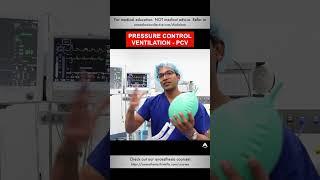 Pressure Control Ventilation  - PCV | | #anesthesiology #anesthesia #ventilator #oxygenation