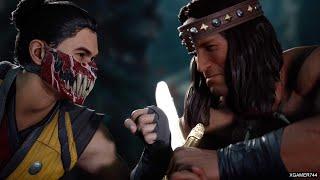 Mortal Kombat 1 - Scorpion Vs. Conan (VERY HARD)