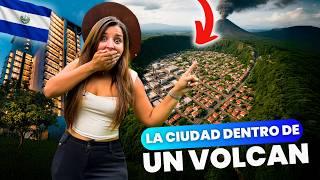 THIS IS THE CITY INSIDE A CRATER IN EL SALVADOR. How do people live here?