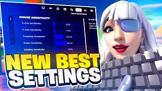 *NEW* BEST PC Keyboard & Mouse Settings, Sensitivity + Keybinds In Fortnite!