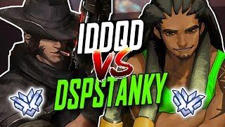 IDDQD INSANE MCCREE VS #RANK 1 DSPSTANKY BEST LUCIO [ OVERWATCH SEASON 5 TOP 500]