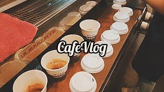 Cafe vlog making only hot coffee | Aussie barista life