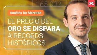 El precio del oro se dispara a récords históricos. ¿Qué hay detrás de la subida?