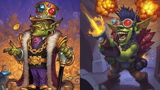 Hearthstone Auctionmaster Beardo, Boommaster Flark Theme (Goblin - 36, 37, 46)