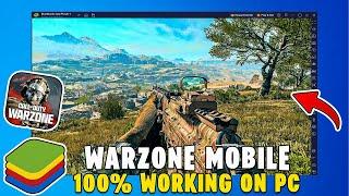 How To Download & Install Call of Duty Warzone Mobile on PC | Play Warzone Mobile on BlueStacks