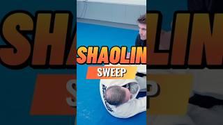 Shaolin Sweep ️ Full video on our YouTube Channel now #bjjsweep #bjjtechnique #jiujitsutips j