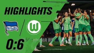 Sechs Hütten bei der Hertha | DFB-Pokal | Highlights | Hertha BSC - VfL Wolfsburg