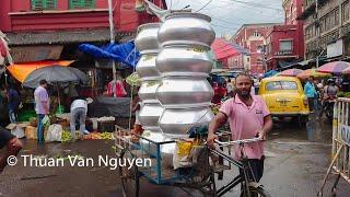 India || Exploring Janbazar Street Market || Kolkata