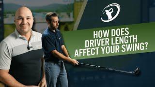 How Driver Length Affects Your Swing // Distance vs Accuracy