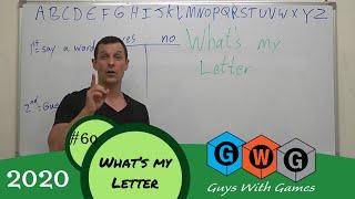 ESL Games (GWG) #60 What's My Letter