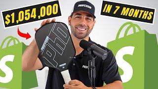 From $0 to $1,054,000: My Pickleball Brand Success Story