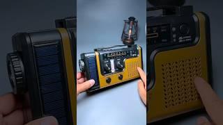 multifunctional solar radio #solar #technology #tech #radio #shorts