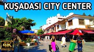 KUŞADASI CITY CENTER VIRTUAL WALK TOUR | June 2023 | 4k UHD 60fps