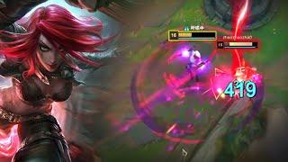 Rank 1 Katarina : His KATA is BREAKING KR Challenger - Engsub