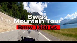 bmw gs 1300 2023 Swiss Mountain tour Stelvio  pass  and a race with an RS4