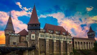 Flying Over Ancient Medieval Castles, Fortresses, and Ruins — 4K UHD Drone Aerial Screensaver