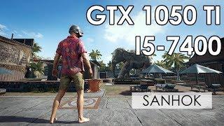 PUBG | GTX 1050 Ti + i5-7400 | Comfortable Settings | Sanhok Map | 1080p