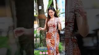 🩷2024#burmese #dresswithshorts #fashion #batik