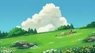 Ghibli Inspired Atmosphere | Meadow Ambiance & Music