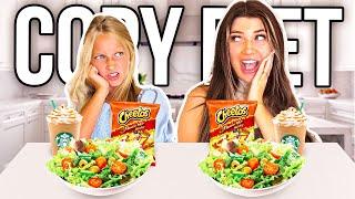 My SISTER COPIES My DiET For a WEEK!! *what i eat in a week*