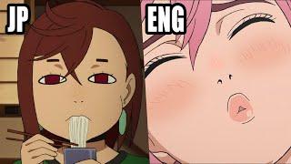 Dandadan JAPANESE SUB VS ENGLISH DUB COMPARISON | Episode #7 & #8