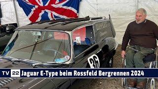 MOTOR TV22: Skurriler Jaguar E-Type beim Rossfeld Bergrennen 2024