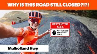 DO NOT PASS! MALIBU CLIMB STILL CLOSED after fires!?! Mulholland Highway - Rockstore Update Nov 2024