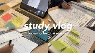 Study vlog | Revising for final exams and a Korean study planner