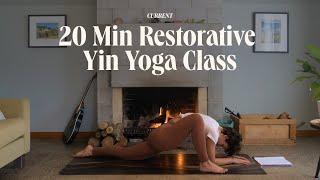 20 Min Restorative Yin Yoga Class | Patreon Teaser