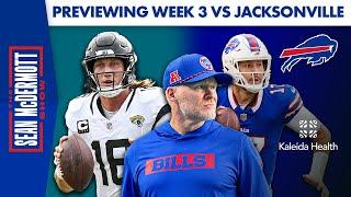 Previewing Monday Night Football Against The Jaguars! | Buffalo Bills | The Sean McDermott Show