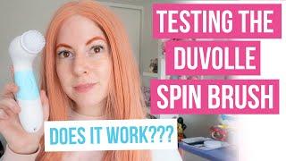Duvolle Spin Brush one week test and Honest Review - Radiance Spin-Care System