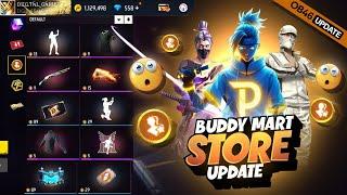 OB46 New Buddy Mart Token Store Update |New Event Free Fire Bangladesh Server | Free Fire New Event