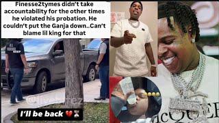 FINESSE2TYMES SENT BACK TO FEDERAL PRISON FACING 60 MONTHS MAKING THR£ATS & FAILING 2 P!SS TEST