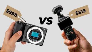 DJI Osmo Pocket 3 vs Sony ZV-E10 II