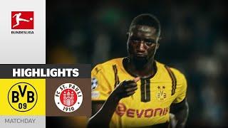 Borussia Dortmund - St. Pauli 2-1 Highlights Bundesliga 2024/25