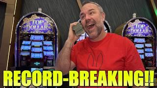 My LARGEST (RECORD-BREAKING) New Year's Day Jackpot Ever Won!