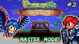 MASTER MODE Terraria Journey's End Playthrough! Terraria Let's Play #2 | Melee Class Terraria 1.4