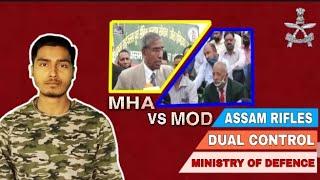 ASSAM RIFLES // DUAL COMMAND PROTEST // MOD // MANN ABHISHEK THAKUR