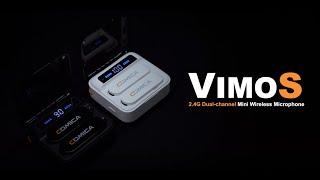 【Introducing】Comica Vimo S 2.4G Dual-channel Mini Wireless Microphone