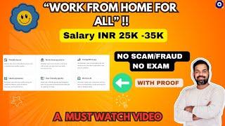 Work From Home Jobs For All , NO MONEY OR FEES required