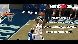 NEW UPDATE NBA 2K20-2K25 FREE APK MOD BY JMGAMER YT | UPDATED ROSTER | HD GRAPHICS COURT AND JERSEY