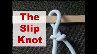 How to make a slip knot to restring dolls.