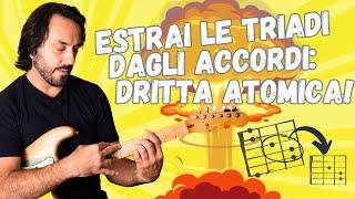 Suonare sugli Accordi - come visualizzare le TRIADI sulla chitarra