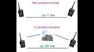 Мобильный РЕТРАНСЛЯТОР - увеличит расстояние работы раций