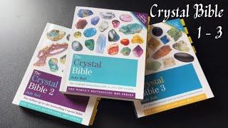 The Crystal Bible books 1, 2 & 3 by Judy Hall | Flip Through Book Review | #witchcraftbooktube #gem