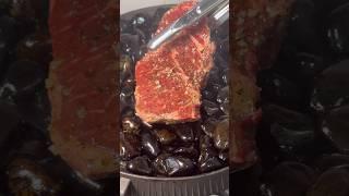 와규스테이크 / 돌구이 / Stone bbq steak mukbang asmr #shorts#