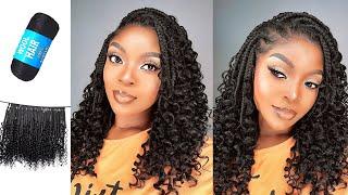 Baybeee IT'S BRAZILIAN WOOL Or Nothing| Crochet Boho Braids Using Brazilian Wool