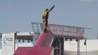 'Human Cannonball' speaks after stunt gone wrong at Riverside County Fair