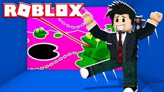 LOKIS PULANDO NA PAREDE DE SAPINHO | Roblox - Hole in the Wall